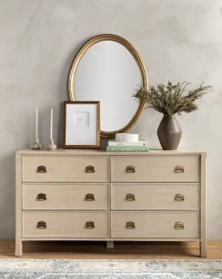 Evergreen Mackenna White Oak Dresser -Decoration Specialty Shop 20230316 SS Furniture 006
