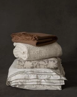 Marinella Oversized Waffle Throw -Decoration Specialty Shop 20231206 SS Bedding Throws 005