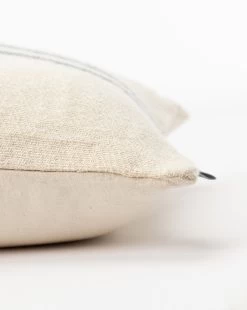 Abigail Silk Stripe Pillow Cover -Decoration Specialty Shop AbigailSilkStripePillowCover MPLW0649 CRM 12x54 D1