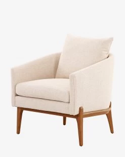 Adina Lounge Chair -Decoration Specialty Shop AdinaLoungeChair MFRN2308 CRM OS D1