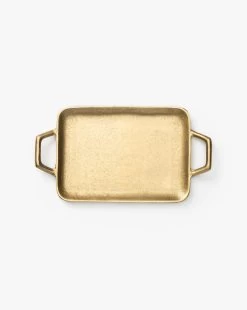 Adrienne Brass Tray -Decoration Specialty Shop AdrienneBrassTray MDCR2663 BRS S MAIN
