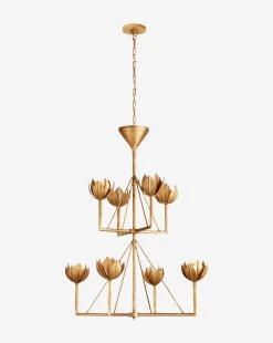 Alberto Chandelier 5 Alberto Chandelier -Decoration Specialty Shop AlbertoChandelier MLHT0532 GLD OS MAIN