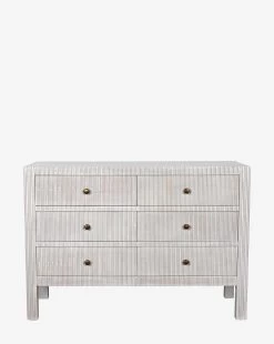 Noir Aldea 6 Drawer Dresser