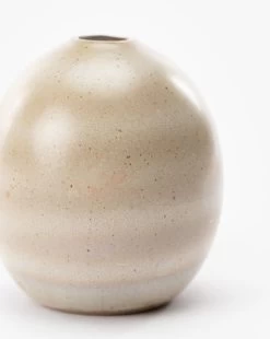 Andri Stoneware Vase -Decoration Specialty Shop AndriStonewareVase MDCR2655 BGE OS D1