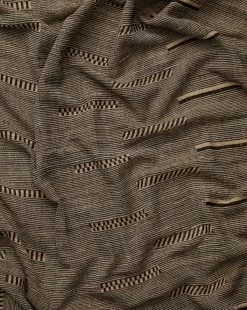 Anwar Woven Throw -Decoration Specialty Shop AnwarWovenThrow MBED0209 BLK OS D2