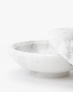 Arabesco Marble Lidded Catch-All -Decoration Specialty Shop ArabescoMarbleCanister 2 e464bc05 bc14 44ca 97b4 00518933a469