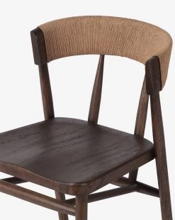 Ardent Stool -Decoration Specialty Shop ArdentStool MFRN2851 OAK BS D4 T