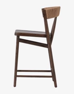 Ardent Stool -Decoration Specialty Shop ArdentStool MFRN2851 OAK CS D2 T