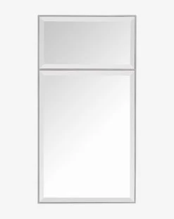 Ariel Rectangle Mirror 13 Ariel Rectangle Mirror -Decoration Specialty Shop ArielRectangleMirror MMIR0308 CGY 26x52 MAIN