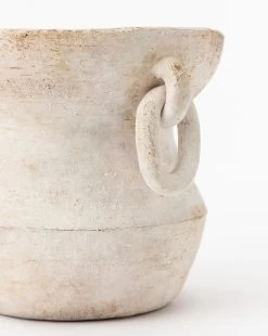 Arnette Terracotta Vase 9 Arnette Terracotta Vase -Decoration Specialty Shop ArnetteTerracottaVase MDCR2468 WHT 8 D1