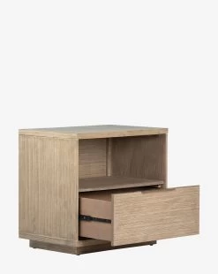 Audrina Nightstand -Decoration Specialty Shop AudrinaNightstand MFRN2483 LTW OS D3 T