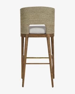 Ava Seagrass Counter Stool -Decoration Specialty Shop AvaSeagrassCounterStool MFRN0484 NAT OS D1 99942d73 e217 4770 bc5c adcbbe7eb8fa