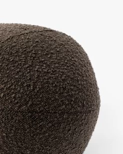 Aven Round Pillows (Set Of 2) -Decoration Specialty Shop AvenRoundPillows Setof2 MPLW1407 BWN S2 D2 T