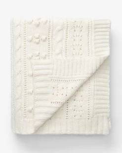 Bauble Wool Throw 11 Bauble Wool Throw -Decoration Specialty Shop BaubleWoolThrow MBED0212 CRM OS D1