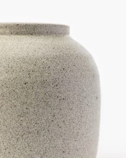 Belia Ceramic Vase -Decoration Specialty Shop BeliaCeramicVase MDCR2756 GRY OS D1 T