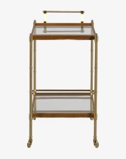 Bexley Bar Cart -Decoration Specialty Shop BexleyBarCart MFRN2809 SBR OS D2 T
