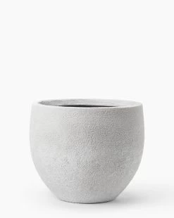 Bodie Fiberstone Planter 12 Bodie Fiberstone Planter -Decoration Specialty Shop BodieFiberstonePlanter MDCR1967 WHT 19