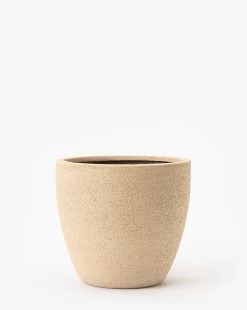 Bodie Tan Fiberstone Planter -Decoration Specialty Shop BodieTanFiberstonePlanter MDCR2577 TAN M