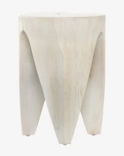 Brena Outdoor End Table -Decoration Specialty Shop BrenaEndTableIvory2