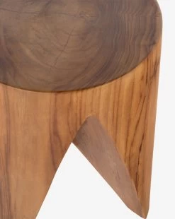 Brena Outdoor End Table -Decoration Specialty Shop BrenaEndTableNatural2