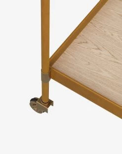 Brenna Bar Cart -Decoration Specialty Shop BrennaBarcart MFRN2576 BWN OS D4