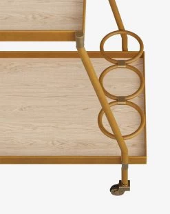 Brenna Bar Cart -Decoration Specialty Shop BrennaBarcart MFRN2576 BWN OS D7