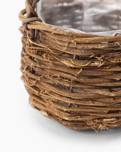 Briarwood Basket -Decoration Specialty Shop BriarwoodBasket MDCR2836 BWN OS D1 T