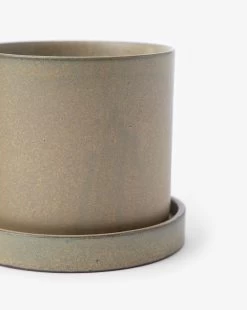 Brown Speckled Pot -Decoration Specialty Shop BrownSpeckledPot MDCR2578 BWN D1