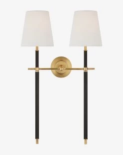 Bryant Large Wrapped Double Tail Sconce