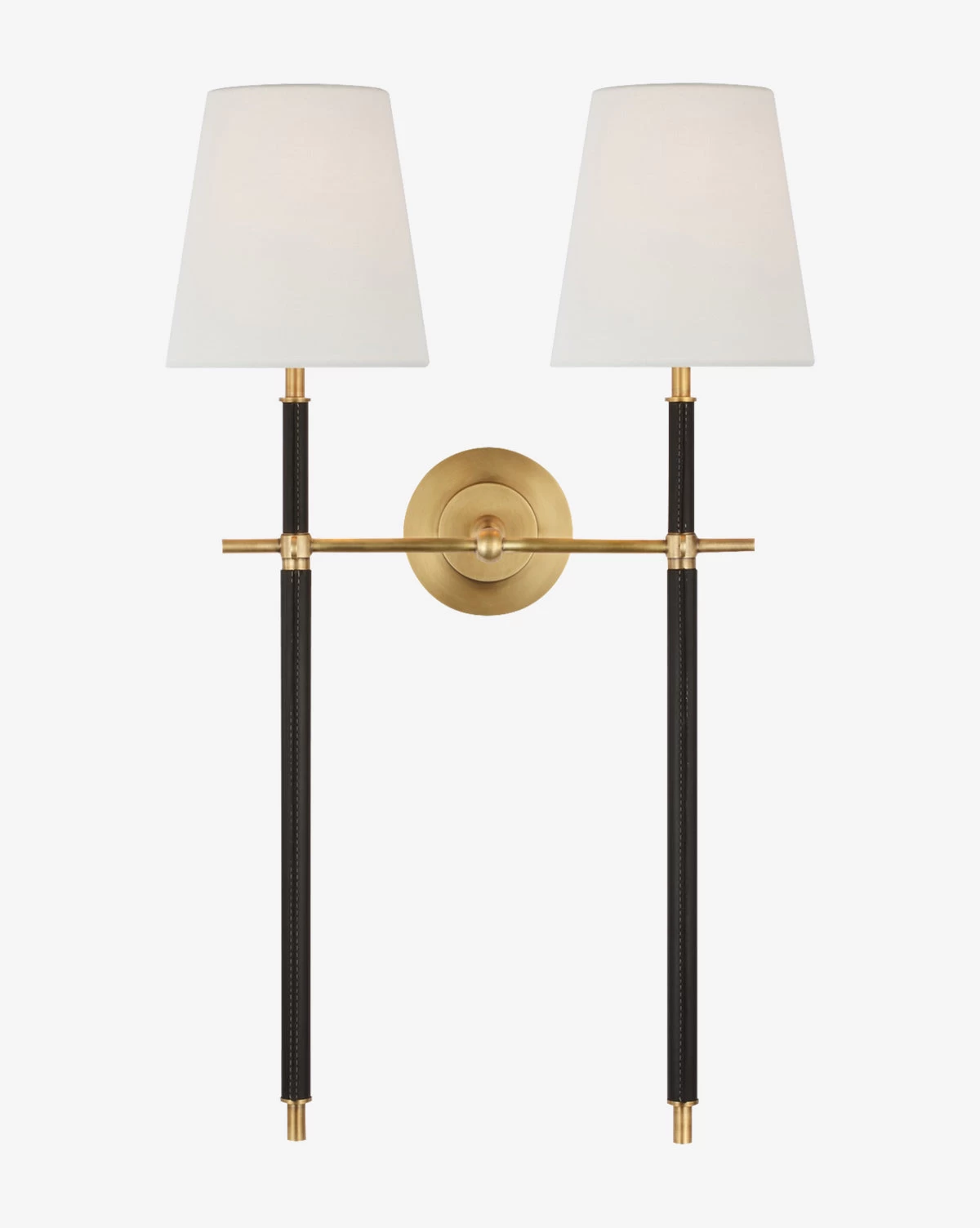 Bryant Large Wrapped Double Tail Sconce 1 Bryant Large Wrapped Double Tail Sconce