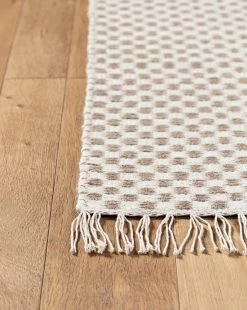 Bullock Handwoven Jute Rug -Decoration Specialty Shop BullockJuteRug MRUG0850 NTW D1