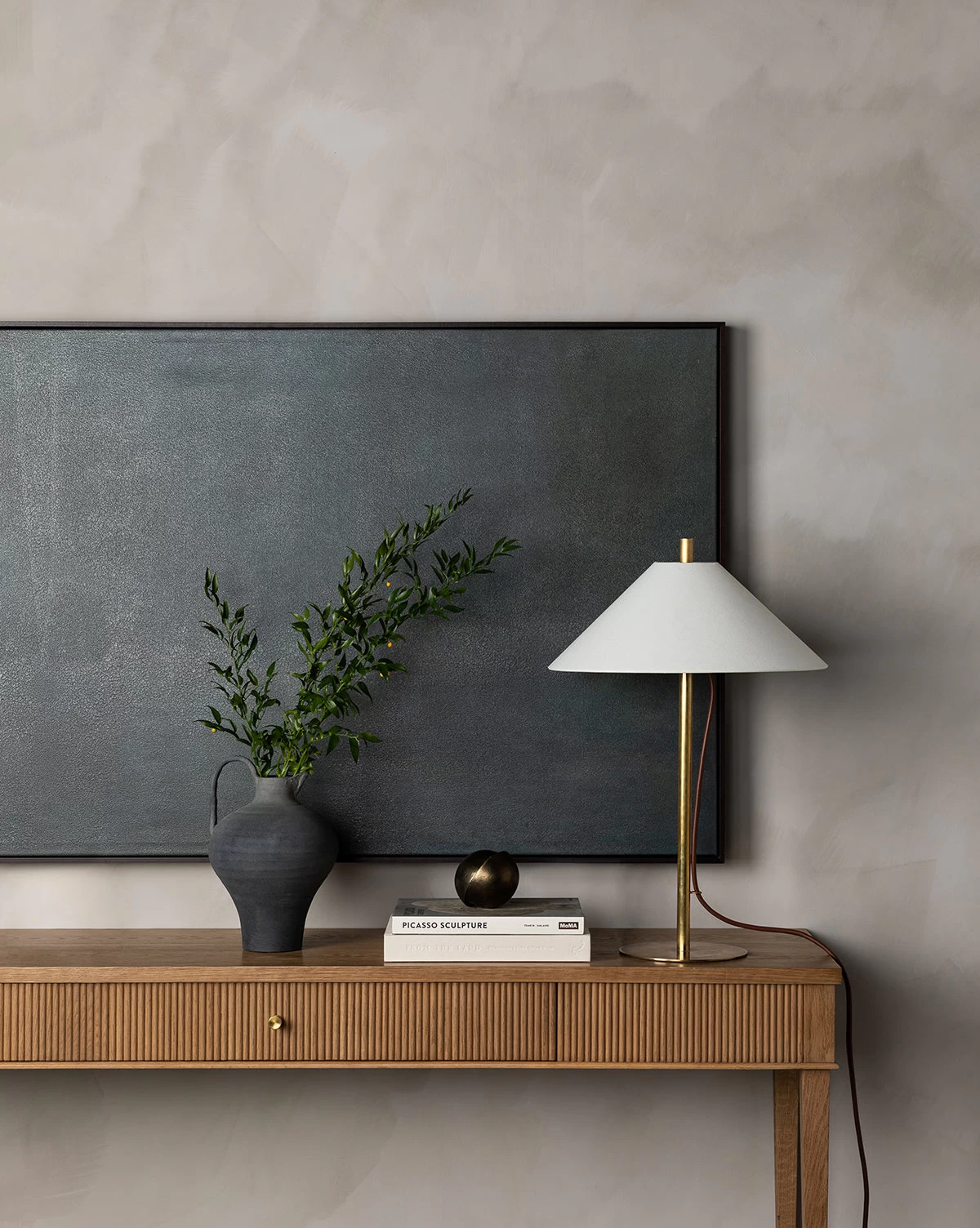 Charcoal Terracotta Jug 5 Charcoal Terracotta Jug - Image 5