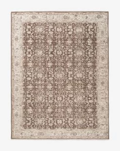 Concetta Hand-Knotted Wool Rug 19 Concetta Hand-Knotted Wool Rug -Decoration Specialty Shop ConcettaHand KnottedWoolRug MRUG0828 BWN 9x12 1
