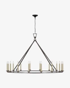 Darlana Single Ring Chandelier 24 Darlana Single Ring Chandelier -Decoration Specialty Shop DarlanaSingleRingChandelier MLHT1710 AIR 2X MAIN T