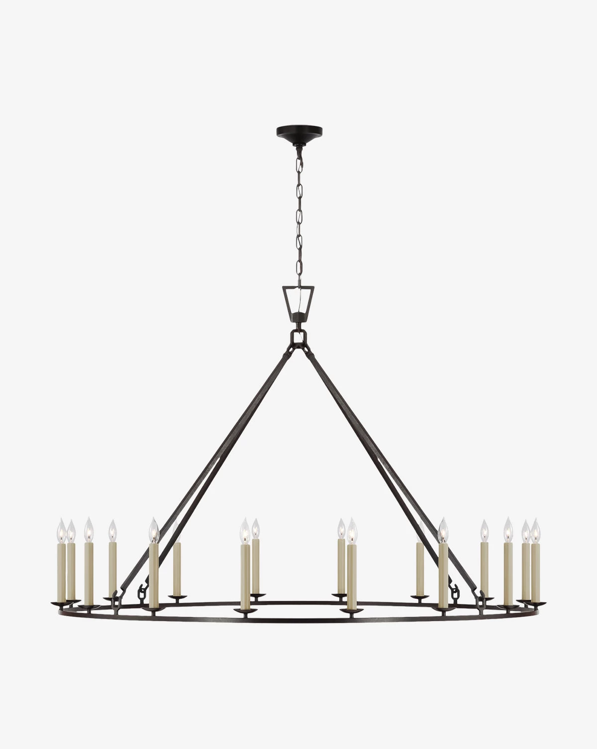 Darlana Single Ring Chandelier 5 Darlana Single Ring Chandelier - Image 5