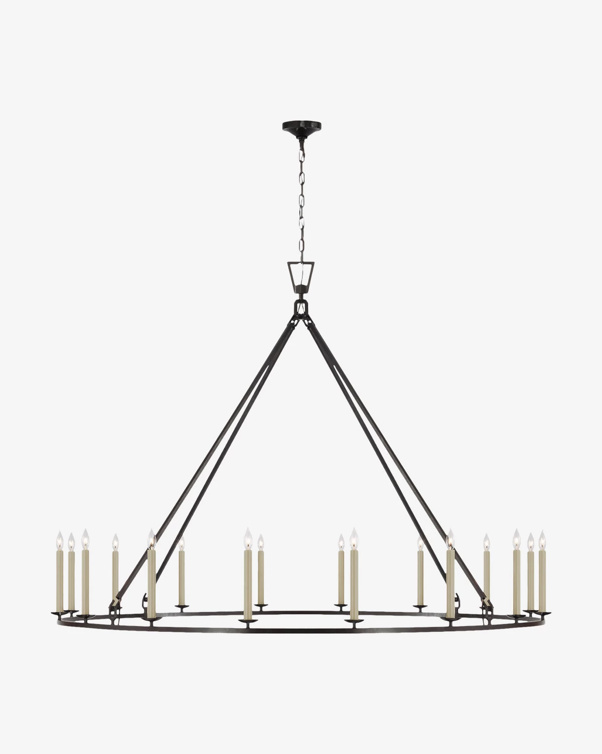 Darlana Single Ring Chandelier 9 Darlana Single Ring Chandelier - Image 9