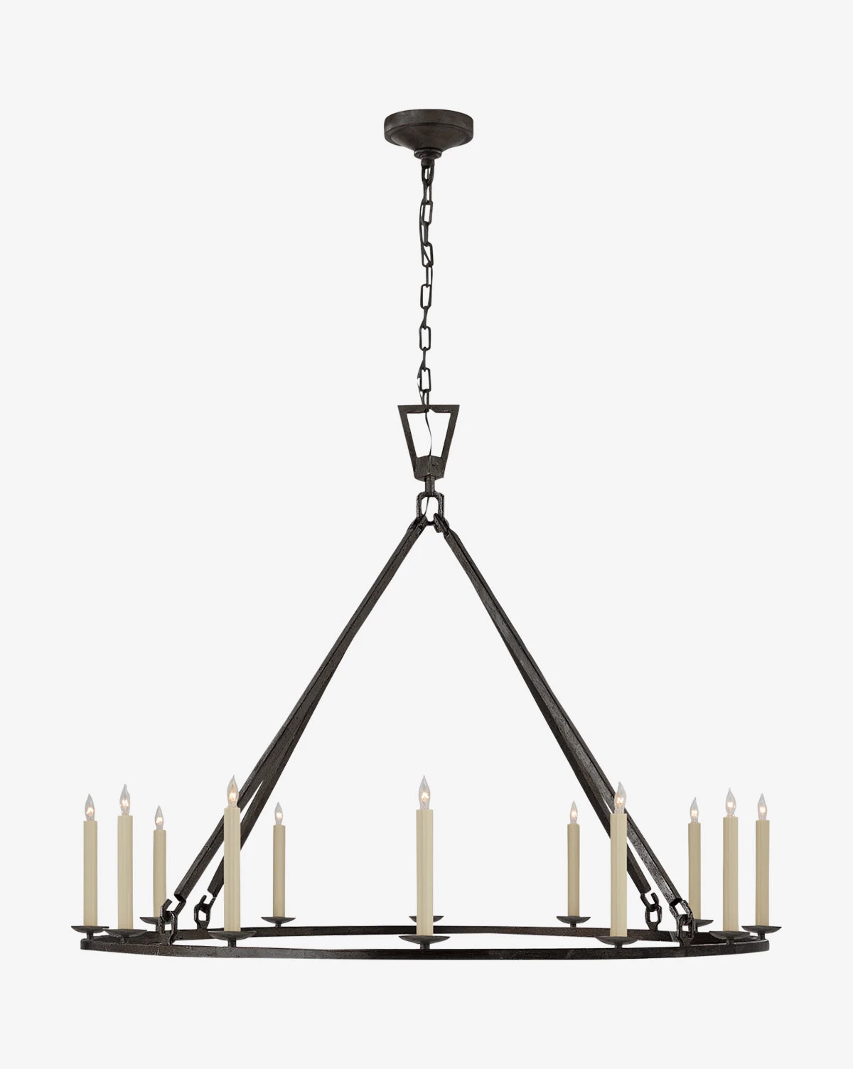 Darlana Single Ring Chandelier 16 Darlana Single Ring Chandelier - Image 16