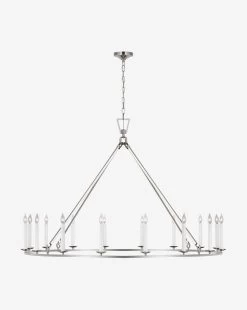 Darlana Single Ring Chandelier 27 Darlana Single Ring Chandelier -Decoration Specialty Shop DarlanaSingleRingChandelier MLHT1710 PNI 2X MAIN T T