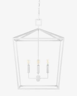Denison White Lantern -Decoration Specialty Shop DenisonWhiteLantern MLHT1080 WHT GR MAIN