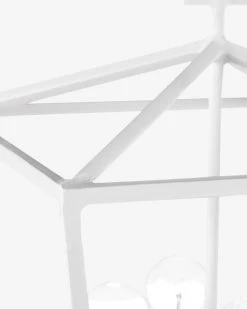 Denison White Lantern -Decoration Specialty Shop DenisonWhiteLantern MLHT1080 WHT S D4