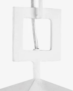 Denison White Lantern -Decoration Specialty Shop DenisonWhiteLanternMLHT1080 WHT L D3