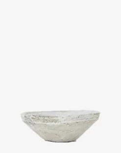 Distressed Terracotta Bowl -Decoration Specialty Shop DistressedTerracottaBowl MDCR1877 WHT OS D1