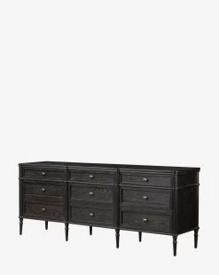Dixon 9-Drawer Dresser 8 Dixon 9-Drawer Dresser -Decoration Specialty Shop DixonDresser MFRN2739 BLK OS D2 T