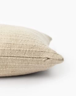 Eaton Pillow Cover -Decoration Specialty Shop EatonPillowCover MPLW1278 TAN 22x22 D1 T