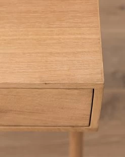 Eli Oak Nightstand -Decoration Specialty Shop EliOakNightstand MFRN1898 NAT OS D3 T