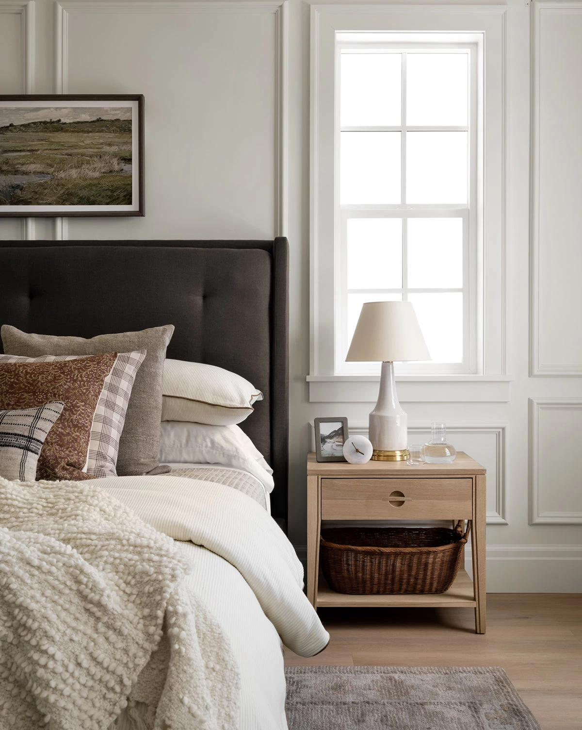 Wicker Handled Basket 4 Wicker Handled Basket - Image 4