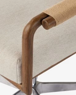 Farrell Desk Chair -Decoration Specialty Shop FarrellDeskChair MFRN2810 OAT OS D4 T