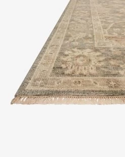 Floresta Hand-Knotted Wool Rug -Decoration Specialty Shop FlorestaWoolRug MRUG0839 SLV D1