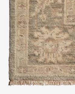 Floresta Hand-Knotted Wool Rug -Decoration Specialty Shop FlorestaWoolRug MRUG0839 SLV D2