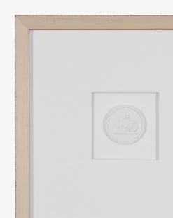 Framed Intaglio I 6 Framed Intaglio I -Decoration Specialty Shop FramedIntaglioI MART0772 IVR 13x14 D1